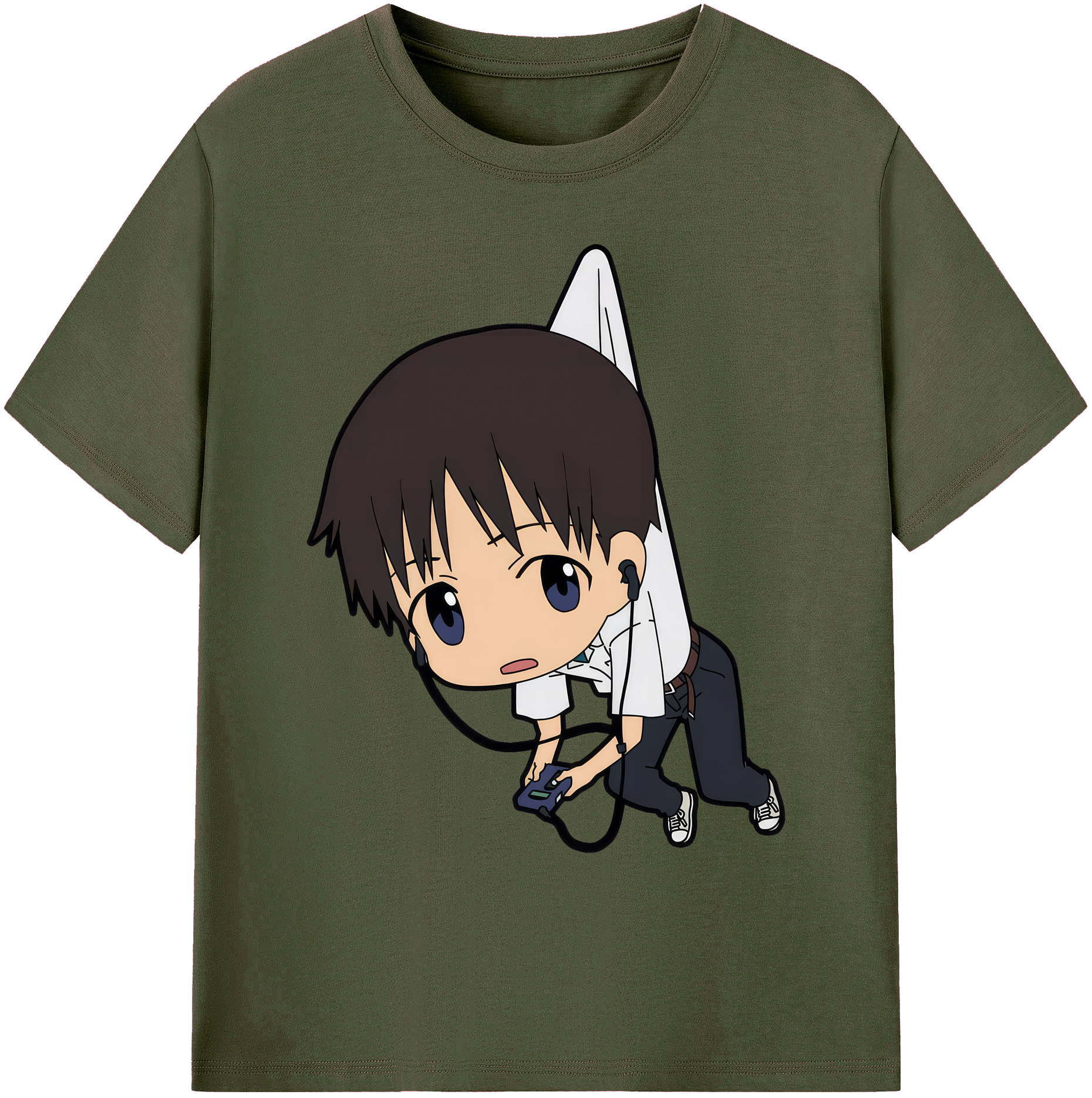 （画像用） EVA 新世紀エヴァンゲリオン 綿100％ メンズ半袖Tシャツ｜肌触りやわらか＆通気性